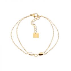 Bracelet femme ZAG Bijoux sesta doré SBS25659-01SEL
