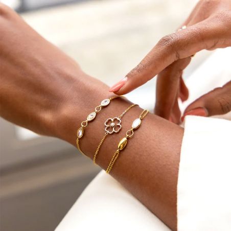 Bracelet femme ZAG Bijoux sesta doré SBS25659-01SEL