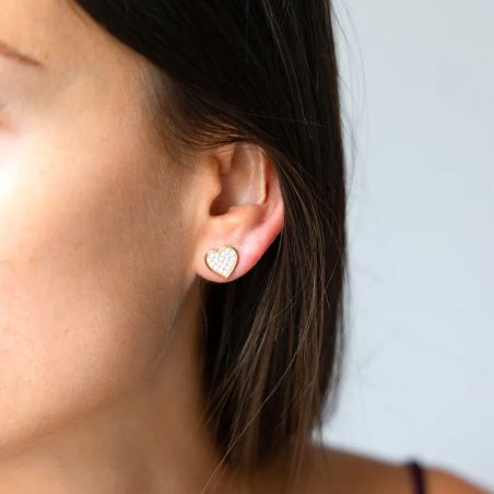 Boucles d’oreilles acier inoxydable: puces & créoles en acier - boucles-d-oreilles-acier - edora - 2