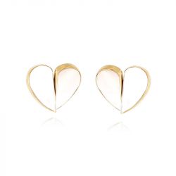 Boucles d'oreilles puces ZAG Bijoux Basilio doré SEM25249-01SEL