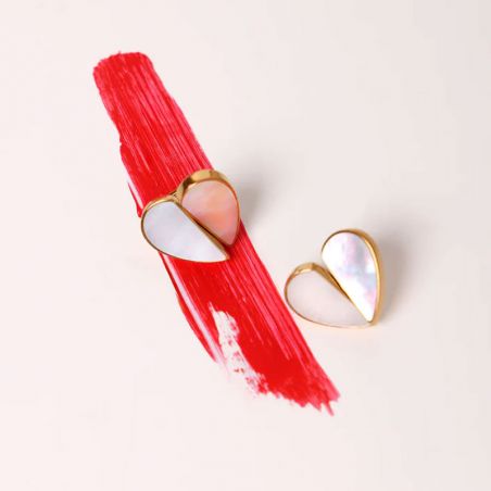 Boucles d'oreilles puces ZAG Bijoux Basilio doré SEM25249-01SEL