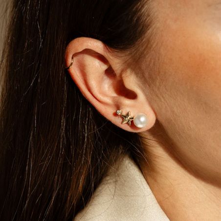 Boucles d’oreilles acier inoxydable: puces & créoles en acier - boucles-d-oreilles-acier - edora - 2