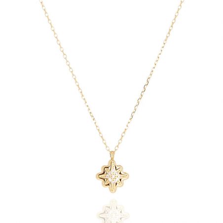 Colliers femme : sautoir femme, collier solitaire, chaîne femme - colliers-acier - edora - 1