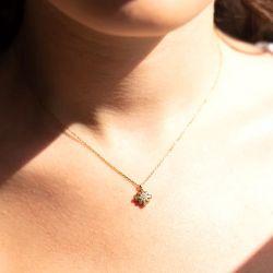 Collier femme ZAG Bijoux Acilia doré SNS26992-01WHT