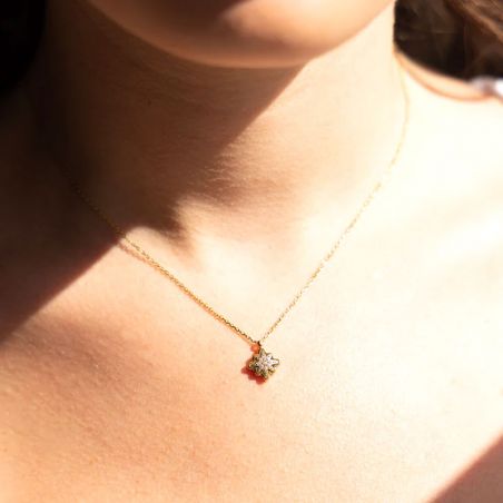 Colliers femme : sautoir femme, collier solitaire, chaîne femme - colliers-acier - edora - 2