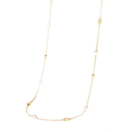 Colliers femme : sautoir femme, collier solitaire, chaîne femme - colliers-acier - edora - 1