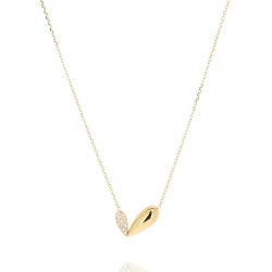 Collier femme ZAG Bijoux Riola doré SNS27711-01WHT