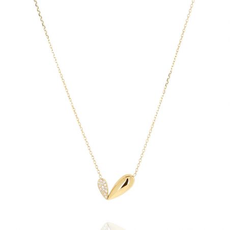 Colliers femme : sautoir femme, collier solitaire, chaîne femme - colliers-acier - edora - 1