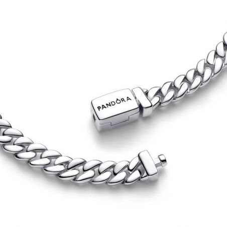 Bracelet femme pandora maille cubaine 594367c00 – bracelet argent femme