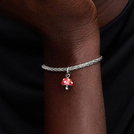 Charm femme pandora pendant champignon luminescent 794376c01 – charms