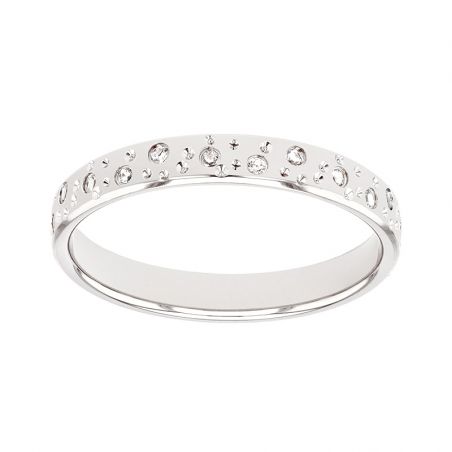 Bague femme edora or 18 carats gris et diamants edo3718005 – or 750/1000