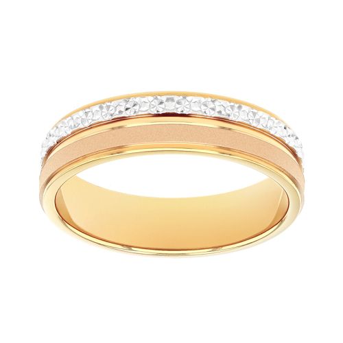 Bague femme alliance EDORA 3 ORS 9 carats EDOH2013919