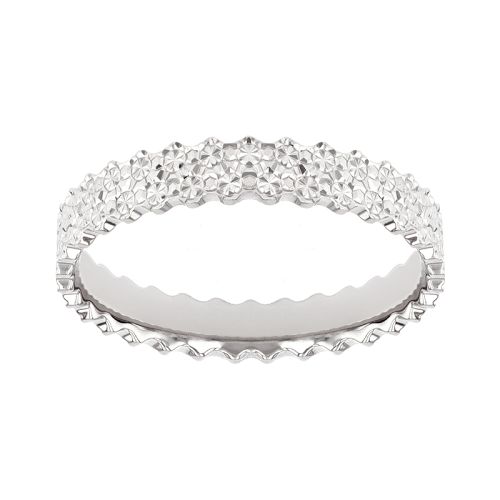 Bague femme alliance EDORA OR 9 carats gris EDOH2019545