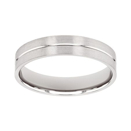 Bague mixte alliance edora or 9 carats bicolore diamantée edoh2125479 – bagues de mariage