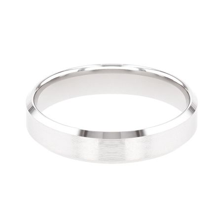 Bague mixte alliance EDORA OR 9 carats blanc EDOH2114685