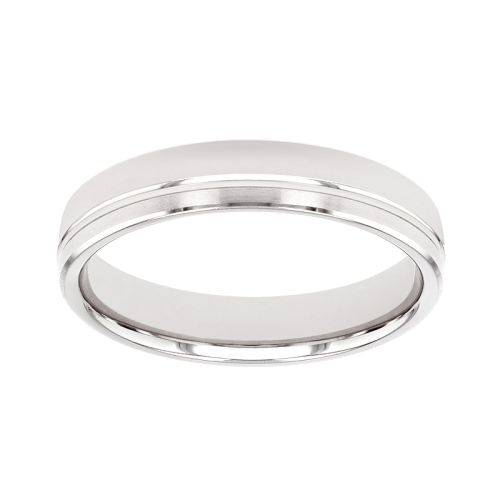 Bague mixte alliance EDORA OR 9 carats blanc EDOH2114805