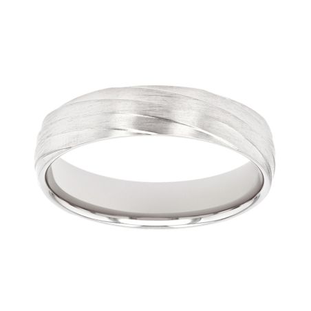 Bague mixte alliance edora or 9 carats gris edoh2122915 – bagues de mariage
