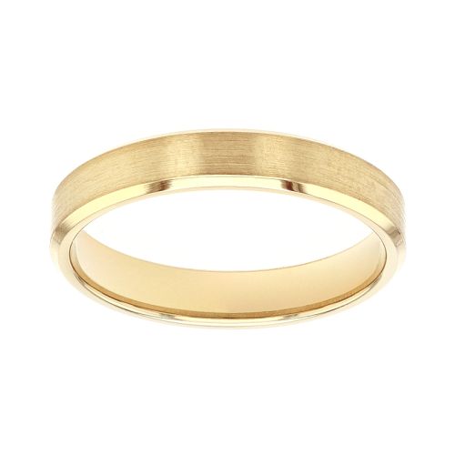 Bague mixte alliance EDORA OR 9 carats jaune EDOH2114670