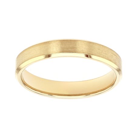 Bague mixte alliance edora or 9 carats jaune edoh2114670 – bagues de mariage