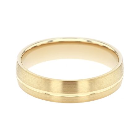 Bague mixte alliance EDORA OR 9 carats jaune EDOH2114810