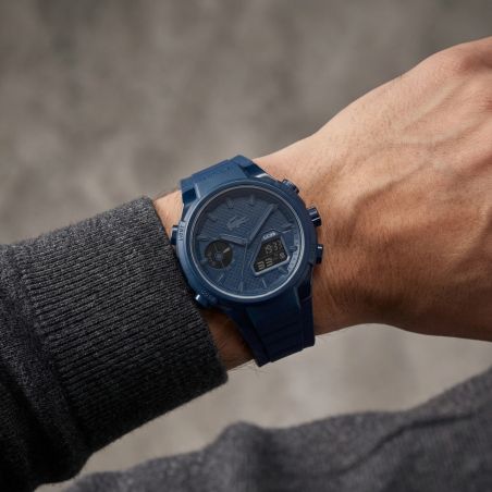 Montre homme digitale LACOSTE LC33 silicone bleu 2011448