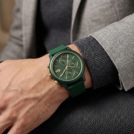 Montre homme Lacoste.12.12 Move silicone vert 2011471