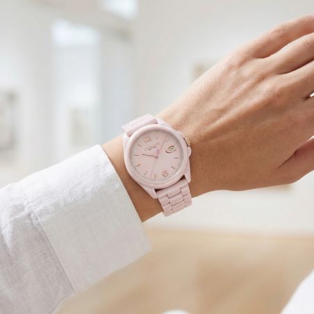 Montre Femme Coach Greyson céramique rose 14503926