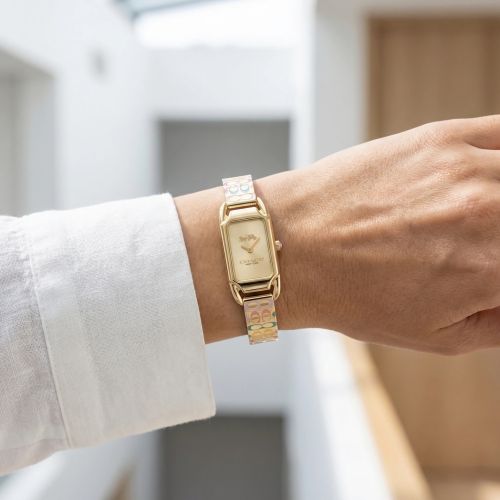 Montre Femme Coach Cadie acier doré 14504195