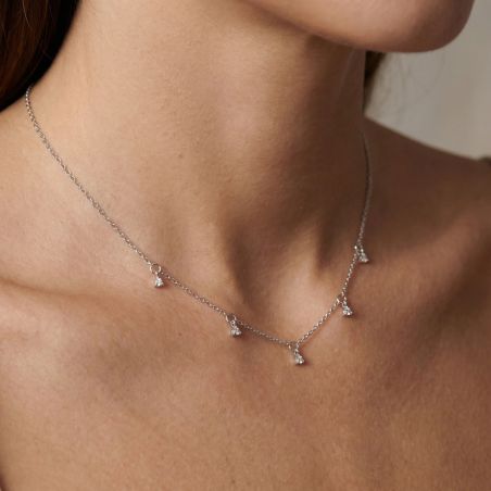 Collier Femme EDORA ARGENT 925/1000 et Oxydes 70700976