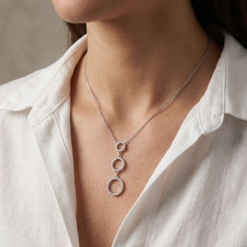 Collier Femme EDORA ARGENT 925/1000 et Oxydes 70700949