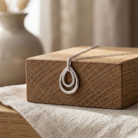 Collier femme edora argent 925/1000 et oxydes 70700907 – colliers femme