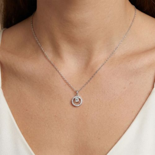 collier femme edora argent 925/1000 et oxydes