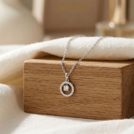 Collier femme edora argent 925/1000 et oxydes – colliers femme