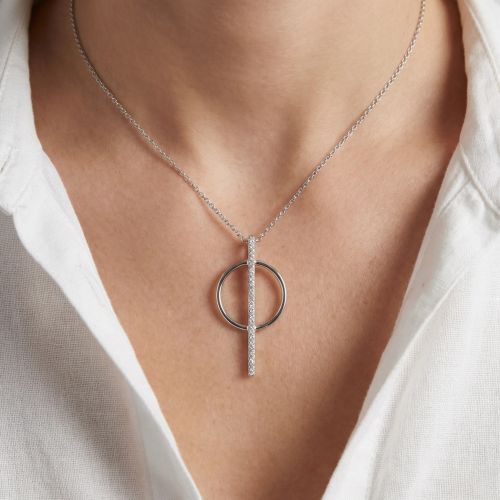 Collier Femme EDORA ARGENT 925/1000 et Oxydes