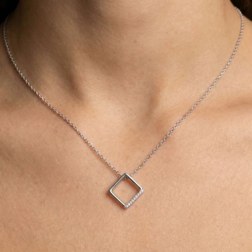 Collier Femme EDORA ARGENT 925/1000 et Oxydes