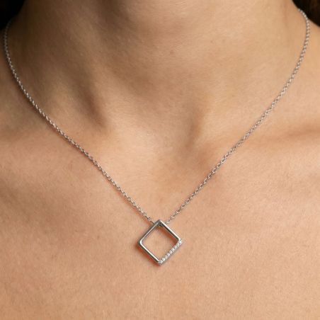Collier Femme EDORA ARGENT 925/1000 et Oxydes