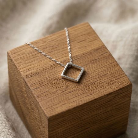 Collier femme edora argent 925/1000 et oxydes – colliers femme