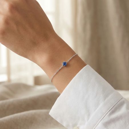Bracelet Femme EDORA ARGENT 925/1000 et spinelle