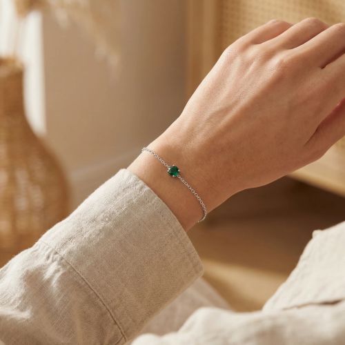 Bracelet Femme EDORA ARGENT 925/1000 et spinelle