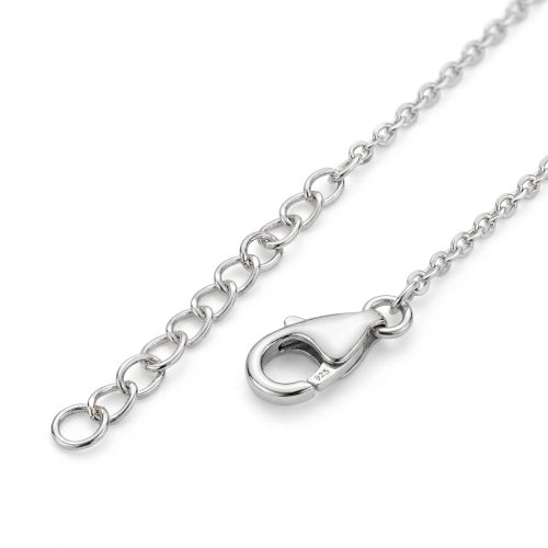 bracelet femme edora argent 925/1000 et spinelle bleue