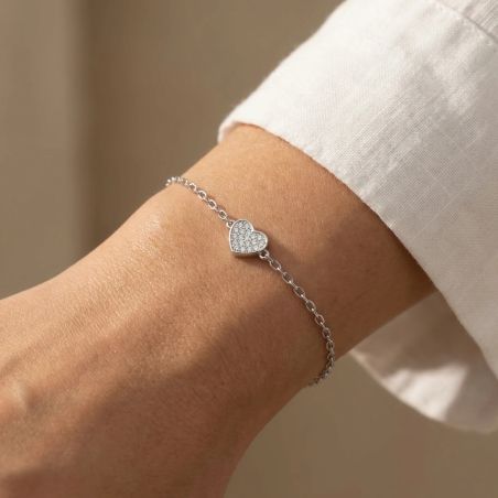 Bracelet Femme EDORA ARGENT 925/1000 Cœur 60300027