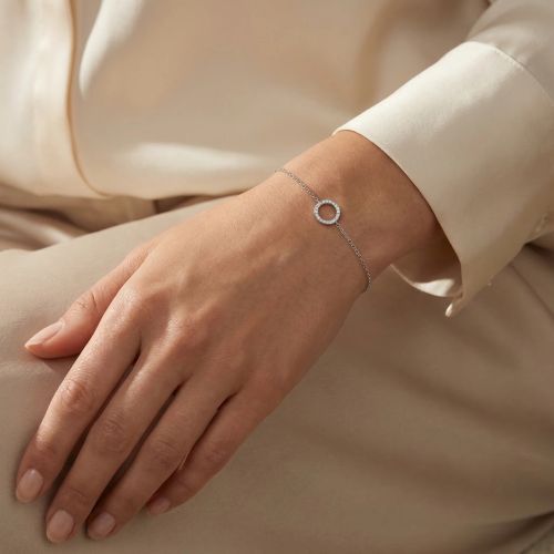 Bracelet Femme Cercle EDORA ARGENT 925/1000 et oxydes