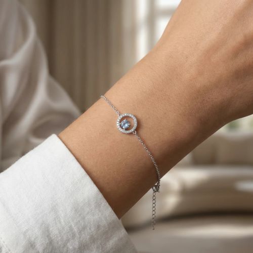 Bracelet Femme EDORA ARGENT 925/1000 et Oxydes EDO70300378