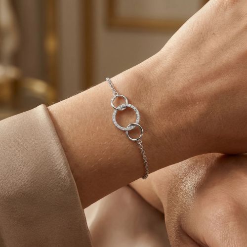 Bracelet Femme EDORA ARGENT 925/1000 et Oxydes 70300422