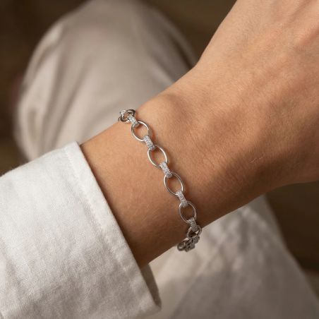 Bracelet Femme EDORA ARGENT 925/1000 et Oxydes 70300432