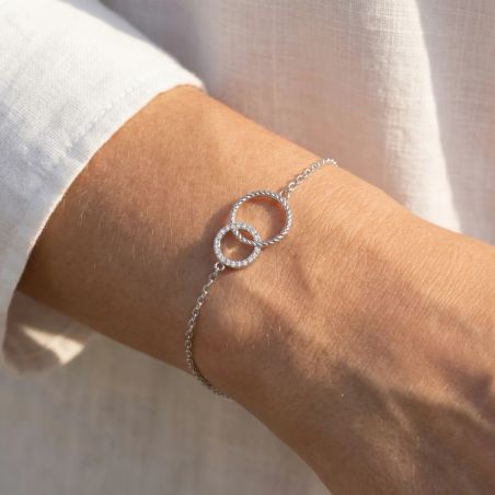 Bracelet Femme EDORA ARGENT 925/1000 et Oxydes 70300436