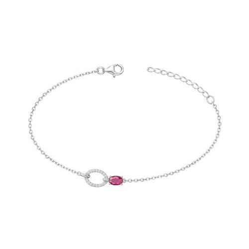 bracelet femme EDORA argent et oxydes EDO70300221