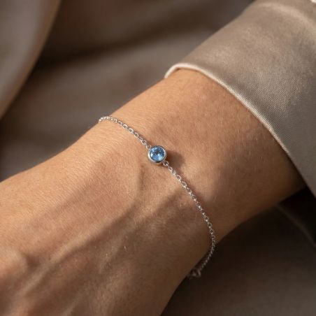 Bracelet femme edora argent et oxydes edo70300241 – bracelet argent femme