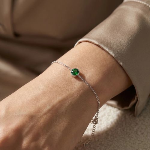 bracelet femme EDORA argent et oxydes EDO70300373