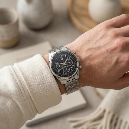 Montre Homme LIP Himlalaya Chronographe 40 mm Acier 671720